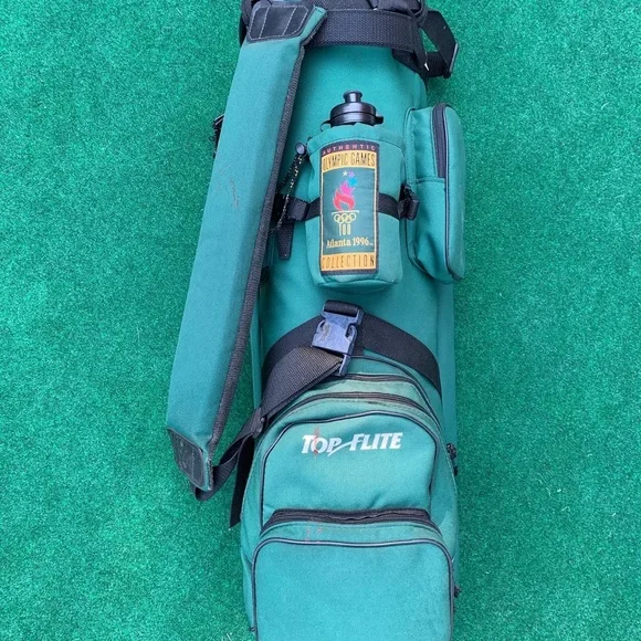 COPY - Vintage 1996 Atlanta olympics top flight golf bag - Picture 2 of 3